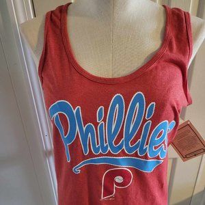 Philadelphia Phillies Womens Racerback Tank Top Size Small New with tags
